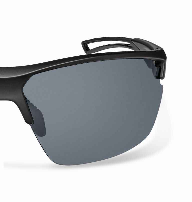 Barlow Basin Sunglasses, Color: Matte Black/ Solid Smoke Lens, image 4